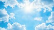 © wikkie - Bright sunny day sky with clouds