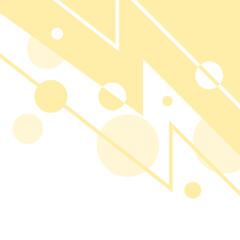 Wall Mural - White and Yellow Flashy Lines, Abstract Flat Background