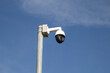 © bancha - CCTV camera with blue sky as background