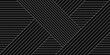© moh - Abstract linear background with overlapping diagonal and horizontal lines. Trendy geometric pattern in monochrome style. Thin lines with gradient effect creating modern and stylish design.