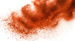 © shahpng - Explosion of Vibrant Orange Powder with Particles Suspended in Air Isolated on a Black Background for Dynamic Composition