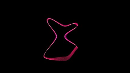 Wall Mural - Gradient Seamless digital wavy background with loop motion. Futuristic technology background, Colorful neon pattern