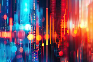 Flawless Picture of Abstract Background for Finance Business Website Banner