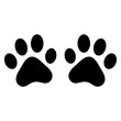 © Fe Ato - シンプルな動物の足跡シルエットアイコン