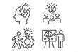 © Zaleman - Creative brainstorming sessions fostering collaboration and innovation in a team environment focusing on problem-solving strategies