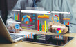 © Father_Studio - Analysts using AI technology for automated data analysis, KPI insights, dashboard reports, operational charts, and business intelligence powered by big data and AI automation.