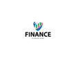 © ikhwan - finance logo design concept creative growth arrow marketing shield wave industry