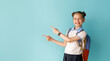 © Konstantin Yuganov - girl is ready to back to school