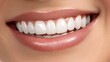 © Heorhi - Bright white smile showcases dental health and confidence during a close-up portrait