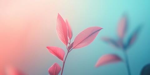 Sticker - gentle low-contrast colors with smooth transitions, perfect for achieving a serene minimalist aesthe