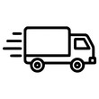 © NTGUILTY - Delivery truck in motion for quick transportation service