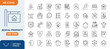 © Cetacons - Rental property line editable icon set. Editable stroke. Vector illustration