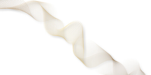 Wall Mural - abstract wavy background.abstract golden color lines, waves.smooth wave abstract vector background l