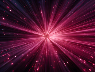Wall Mural - pink radial burst graphic design background