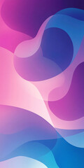 Wall Mural - abstract wavy background. fluid. flat style. blue and purple gradient. waves with translucent effect