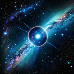 planet in space