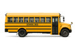 © Boris - Classic yellow school bus isolated on transparent background