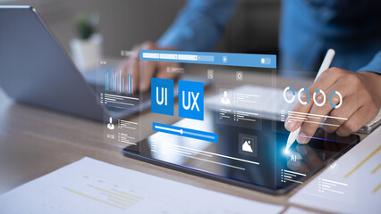 ux developers and ui designers who use web design to develop app interface layouts, future-proof dig
