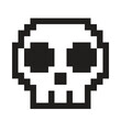 © Adifin - Pixel Skull