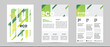 © annaspoka - green sustainable energy environment friendly business template. report document brochure booklet flyer ad layout. event calendar time table schedule planner