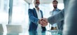 © Dmy - The handshake symbolizes a new partnership between business professionals.