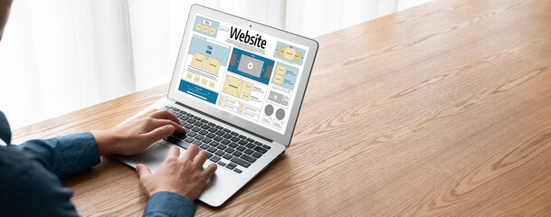 Website design software provide snugly template for online retail business and e-commerce