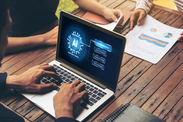 Generative AI virtual assistant tools for prompt engineer and user for ease of engage artificial intelligence AI technology help people to work with generative AI functions by prompting the AI snugly