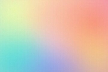 Retro grainy gradient background noise texture effect summer poster design seamless colors teal abstract wave pattern.
