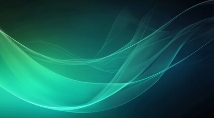 Wall Mural - darker teal or blue backdrop enhances the sense of movement.