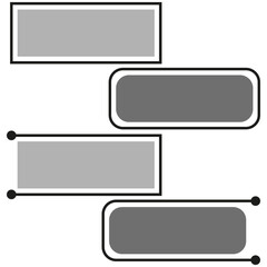 Stripe pattern design. Gray bar texture. Geometric line illustration. Vector sleek art.