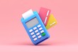 © Romin IT - Modern Payment Terminal with Credit Cards for Digital Transactions