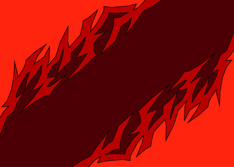 Wall Mural - abstract background with geometric jagged pattern and with some copy space area
