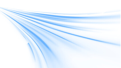 Wall Mural - blue beam and light glow in abstract line blur. png trail, bright streak effect, png flash and ray v