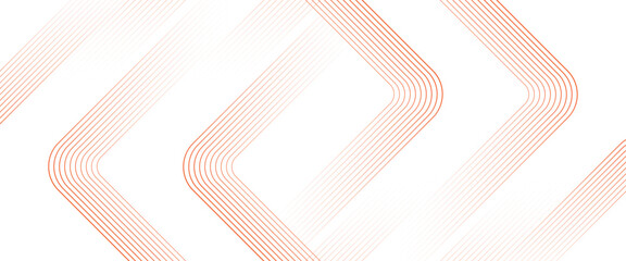 Wall Mural - vector geometric shapes technology red geometric design.