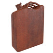 © Reys - Rusty fuel can isolated on transparent