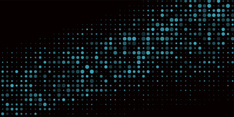 Wall Mural - Light BLUE vector layout with circle shapes. Blurred decorative design in abstract style with bubbles. Template for your brand book.