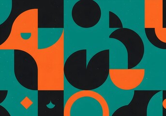 Naklejka na meble Risograph Grain Layers