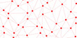 © Husni - Technology abstract white digital background of connected dot with red line .many squares and rectangle shapes .Internet connection network high digital technology with connecting points and dots