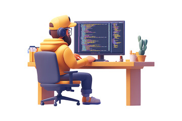 Programming coding programmer high quality realistic image