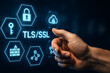 © FAQIR - TLS and SSL Concept for Secure Browsing – Data Encryption, HTTPS, and Web Security Visualization