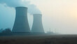 © sayy - nuclear power plant at sunset