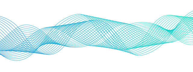 Wall Mural - abstract digital background with flowing waveforms curved lines. modern, fluid, and dynamic, evoking