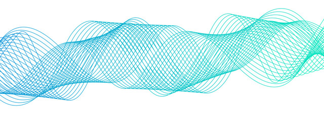 Wall Mural - abstract digital background with flowing waveforms curved lines. modern, fluid, and dynamic, evoking