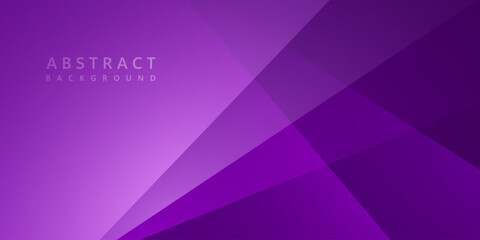 Wall Mural - abstract purple background with shiny transparent element layers
