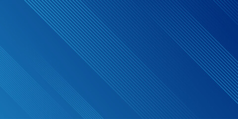 Wall Mural - abstract blue diagonal lines background