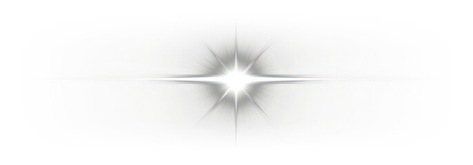 Wall Mural - png an isolated white blink light effect outdoors lighting nature.