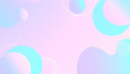 Wall Mural - abstract liquid background with 3d popup composition in various colors. trendy illustration