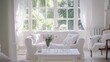© Qianzi - A bright and airy living room bathed in natural light.