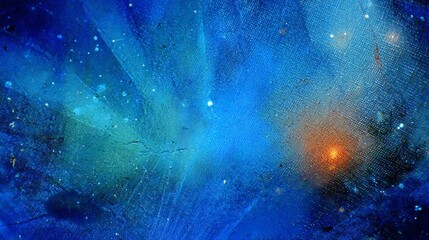 Wall Mural - Abstract Colorful Starry Space Background