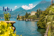 © Natalia Schuchardt - Lush Botanical Garden of Villa Monastero Overlooking Lake Como: Elegant Historic Estate Surrounded by Mediterranean Flora and Alpine Scenery